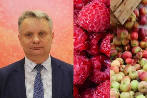 Import malin i soku jabłkowego z Ukrainy. Maliszewski kieruje pisma do instytucji państwowych o podanie listy podmiotów