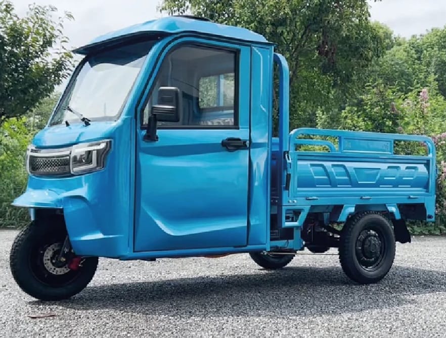 Elektryczny trójkołowiec TriCargo, który sprawdzi się w każdym gospodarstwie