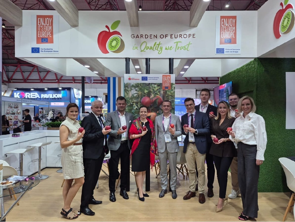 Polskie jabłka zdobywają Indonezję