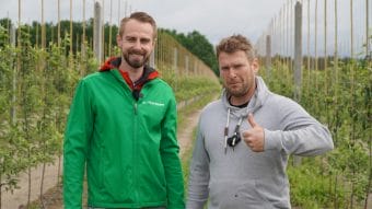 Gala w technologii węglowej - jak rosną drzewka 7-miesięczne?