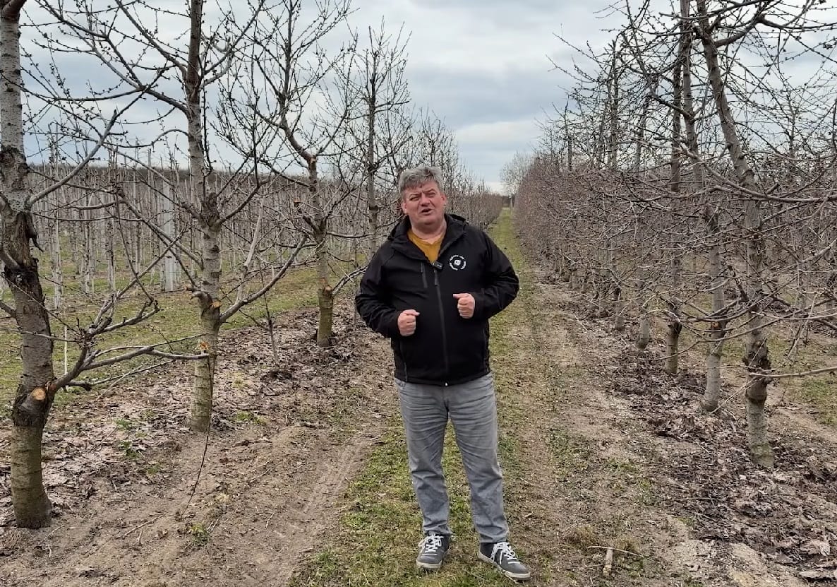 Czereśnie - pierwsze zabiegi, Zbigniew Marek, 03.04.2026